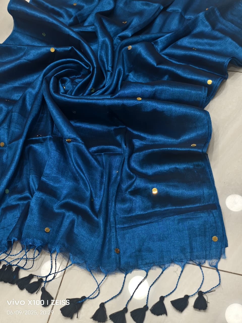 Gini Tissue Cotton Handloom Saree