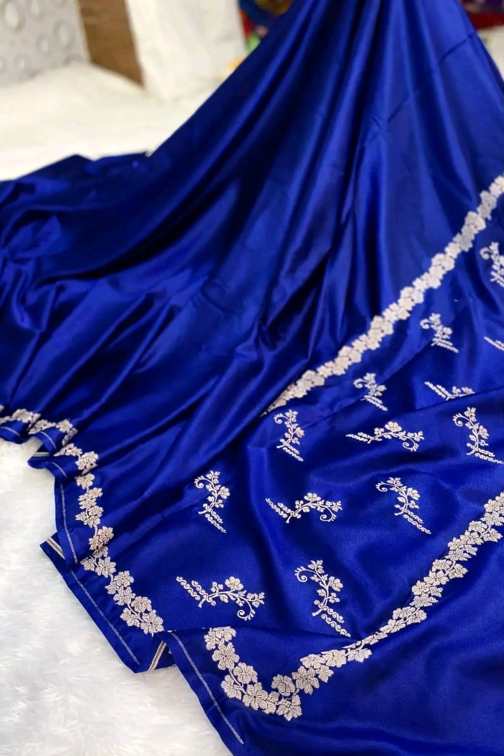 Mehreen Mashru Katan Silk Saree