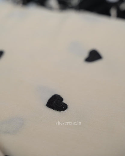 Ishq Ivory Mul Cotton Saree