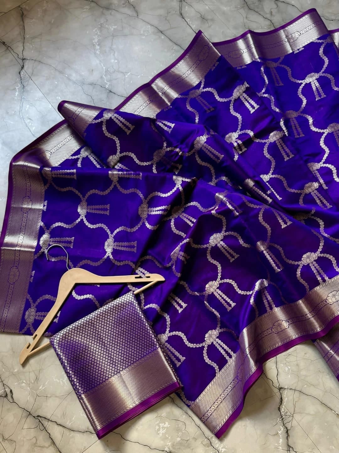 Nooraya Nora Fatehi inspired Semi Katan Silk Saree