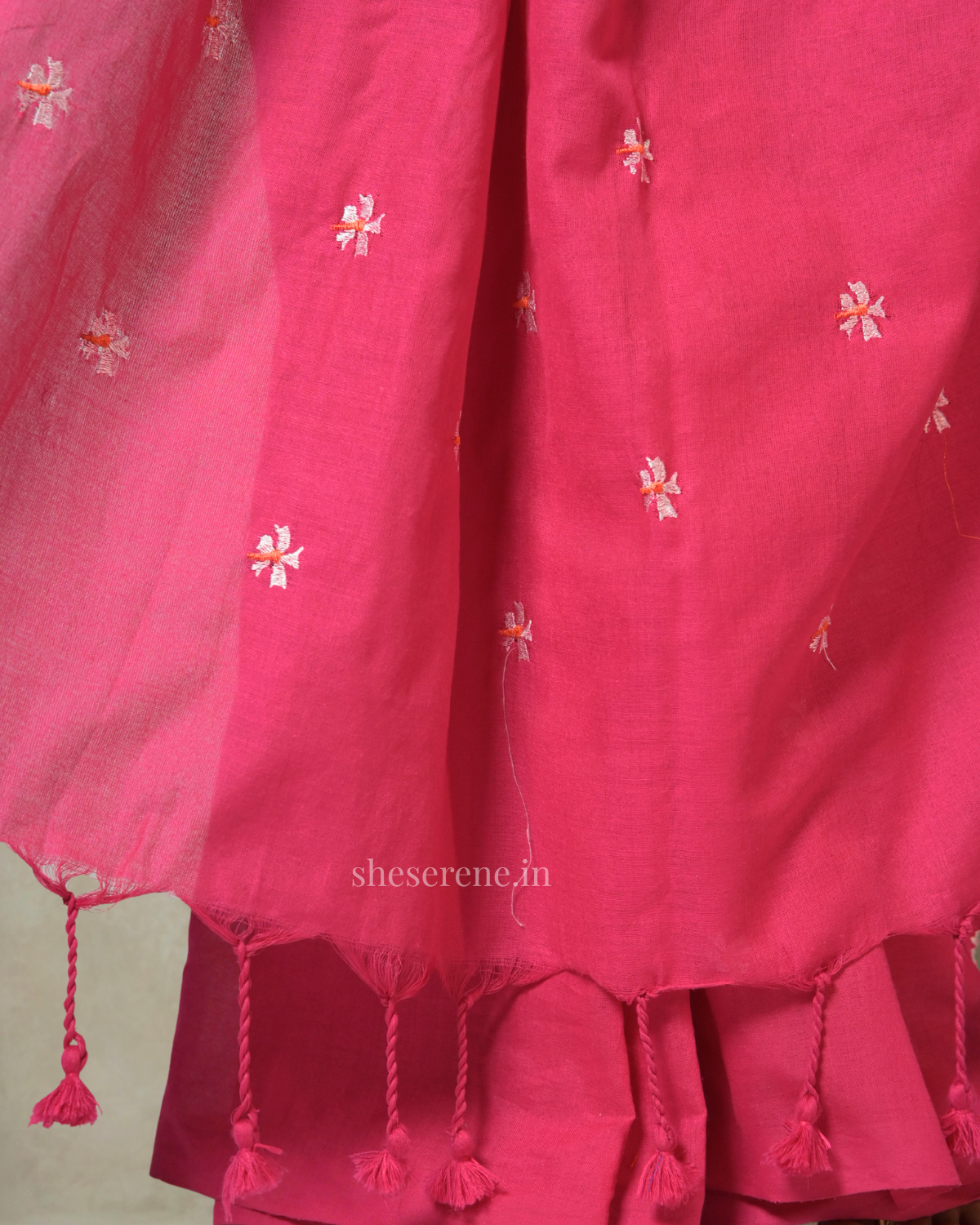 Seuli Khadi Cotton Saree