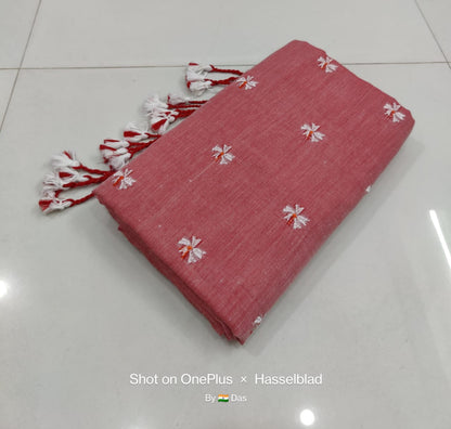 Seuli Khadi Cotton Saree