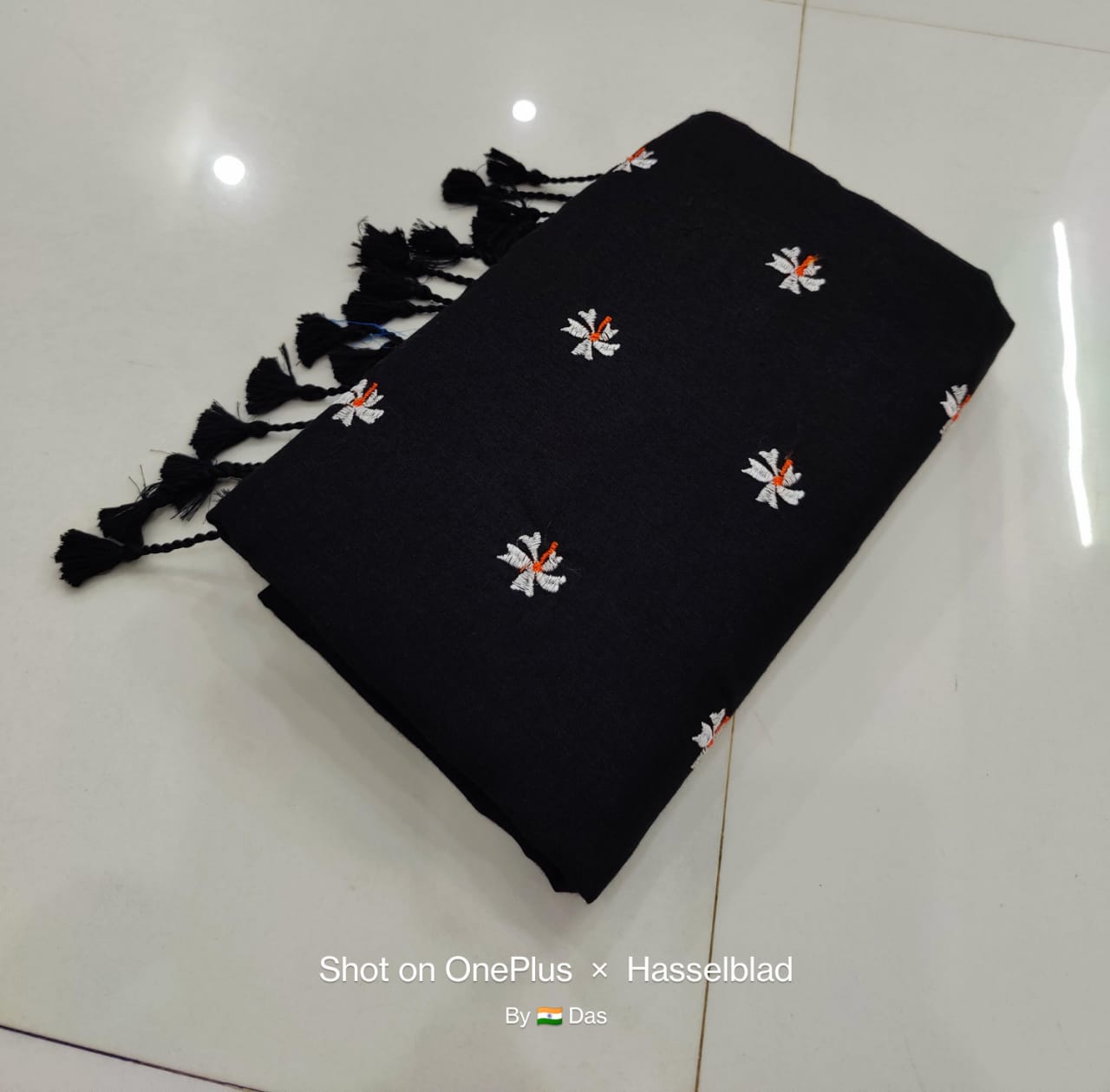Seuli Khadi Cotton Saree