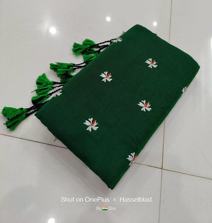 Seuli Khadi Cotton Saree