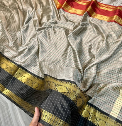 Vaidehi Banarasi Soft Semi Katan Silk Saree