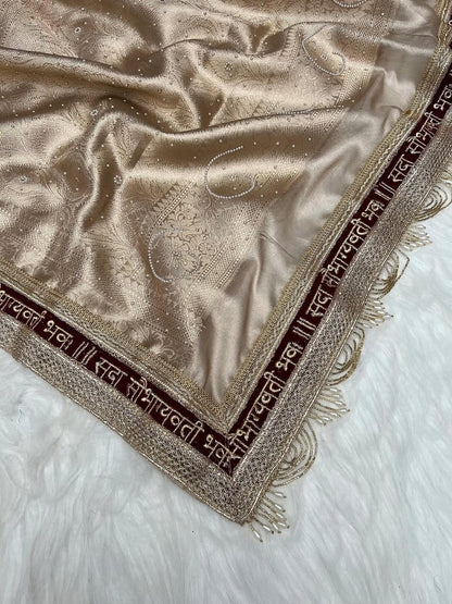 Saubhagya Ivory Soft Tissue Silk Saree