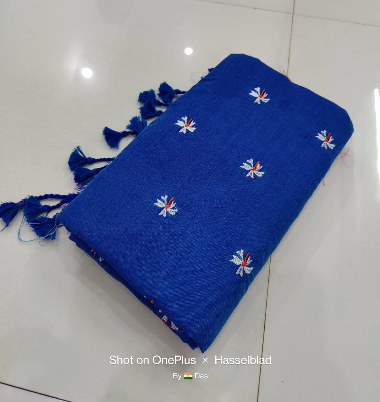 Seuli Khadi Cotton Saree