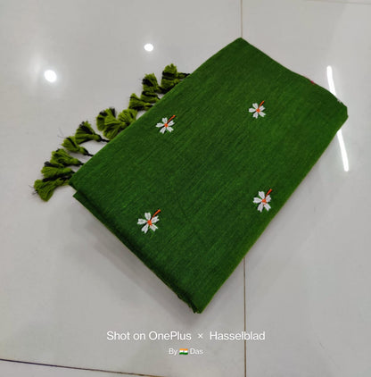 Seuli Khadi Cotton Saree