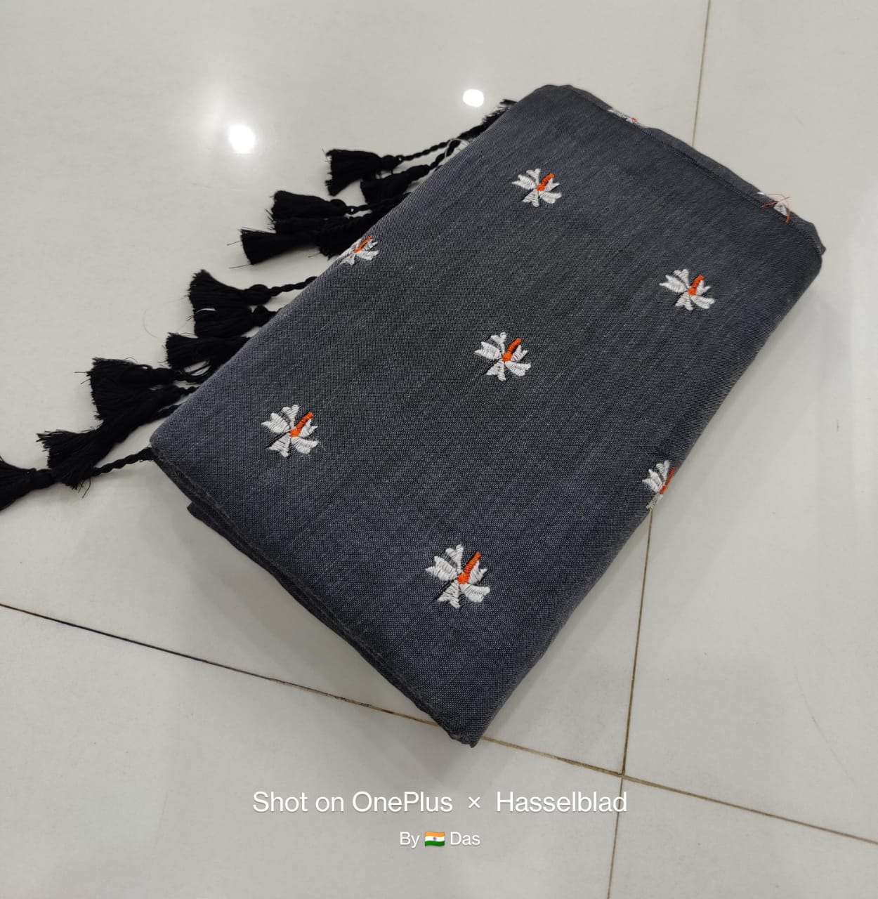 Seuli Khadi Cotton Saree
